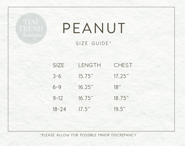 PEANUT | Cotton Body Suit (Long or short sleeves/legs)